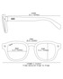 WMP Eyewear Nelson Crystal Agave Green Grey Brown Gradient 1103-GRNBRW | Schematic View | Mens Sunglasses | Topdrawers Apparel for Men
