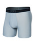 Saxx DropTemp Cooling Hydro Liner Liner Grey SXBB43 | Front View | Mens Boxer Briefs | Topdrawers Underwear for Men