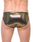 Gregg Homme Light Catcher Swim Brief | Gold 220635 | Rear View | Mens Swim Briefs | Topdrawers Swimwear for Men