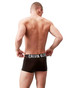 Calvin Klein 3-Pack Intense Power Microfibre Low Rise Trunk Black NB3611G-UB1 | Rear View | Mens Boxer Briefs | Topdrawers Underwear for Men