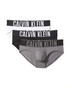 Calvin Klein 3-Pack Intense Power Microfibre Hip Brief Black Grey Sky White NB3610G-549 | Item View | Mens Briefs | Topdrawers Underwear for Men