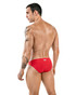 Clever Vallarta Swim Brief | Red 1840-05 | Rear View | Mens Swim Briefs | Topdrawers Swimwear for Men