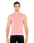 ST33LE Pointelle Knitted Vest | Peach Amber Diamond ST-24301 | Front View | Mens Casual Tops | Topdrawers Clothing for Men