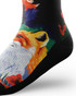 Outway Spirit Fox Crew 27218 | Side View | Mens Crew Socks | Topdrawers Apparel for Men