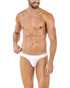 Clever Deseo Brief | White 1627-01 | Front View | Mens Bikini Briefs | Topdrawers Underwear for Men