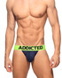 Addicted Flame Jockstrap | Navy AD2278 | Front View | Mens Jockstraps | Topdrawers Underwear for Men