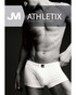 JM ATHLETIX Pouch Boxer Black 04047 | Front View | Mens Boxer Briefs | Topdrawers Underwear for Men