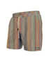 BN3TH Shoreline 2N1 Swim Short 5 Inch Ikat Stripe Beige M05020165 | Front View | Mens Swim Shorts | Topdrawers Swimwear for Men