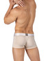 Private Structure Bamboo Viscose Mid Waist Trunk Bleached Sand PBUT4379 | Rear View | Mens Boxer Briefs | Topdrawers Underwear for Men
