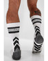 Breedwell Gymnetixxx Crew Socks | White 2508-SOCK | Rear View | Mens Crew Socks | Topdrawers Apparel for Men