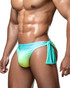 PUMP! Lagoon Knotty Swim Brief 13028 | Side View | Mens Swim Briefs | Topdrawers Swimwear for Men