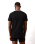 Calvin Klein 3-Pack Cotton Classics Crew Neck T-Shirt Black NB4051G-UB1 | Rear View | Mens T-Shirts | Topdrawers Clothing for Men