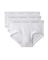Calvin Klein 3-Pack Cotton Classics Brief White NB3999G-100 | Front View | Mens Briefs | Topdrawers Underwear for Men