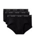 Calvin Klein 3-Pack Cotton Classics Brief Black NB3999G-001 | Front View | Mens Briefs | Topdrawers Underwear for Men