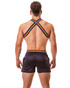 Barcode Berlin Barcode Pride Short Black 91744 | Rear View | Mens Athletic Shorts | Topdrawers Clothing for Men
