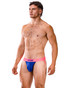Barcode Berlin Arlo Jock Royal Neon Pink 92509 | Side View | Mens Jockstraps | Topdrawers Underwear for Men