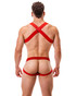 Barcode Berlin Anton Jock Red 80574 | Rear View | Mens Jockstraps | Topdrawers Underwear for Men
