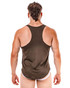 Barcode Berlin Siler Tank Top Olive 92305 | Rear View | Mens Tank Tops | Topdrawers Clothing for Men