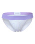 Clever Maze Brief | Lilac 2057 | Front View | Mens Bikini Briefs | Topdrawers Underwear for Men