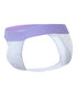 Clever Maze Brief | Lilac 2057 | Side View | Mens Bikini Briefs | Topdrawers Underwear for Men