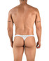 Clever Diamond Thong | Silver 2063 | Rear View | Mens Thongs | Topdrawers Underwear for Men