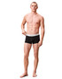 Calvin Klein 3-Pack Icon Cotton Stretch Low Rise Trunk Black NB4389G-UB1 | Front View | Mens Boxer Briefs | Topdrawers Underwear for Men