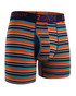 2UNDR Swing Shift Boxer Brief Beach Stripe 2U26BB | Front View | Mens Boxer Briefs | Topdrawers Underwear for Men