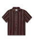 Kuwalla Tee Textured Stripe Shirt KUL-0126-TSS114 | Front View | Mens Short Sleeve Shirts | Topdrawers Clothing for Men