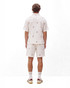 Kuwalla Tee Embroidered Floral Shirt KUL-0126-EFS115 | Rear View | Mens Short Sleeve Shirts | Topdrawers Clothing for Men