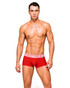 Private Structure Pride Mid Waist Trunk | Autumn Blaze Red EPUT4386 | Front View | Mens Boxer Briefs | Topdrawers Underwear for Men