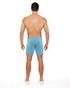 ST33LE Stretch Knit Jeans Shorts Oasis Teal ST-1932 | Rear View | Mens Shorts | Topdrawers Clothing for Men