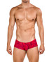 Clever Helion Latin Boxer Red 26026 | Front View | Mens Boxer Briefs | Topdrawers Underwear for Men