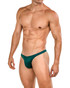 Clever Selene Thong Green 26041 | Side View | Mens Thongs | Topdrawers Underwear for Men