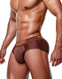 PUMP! Espresso Classic Brief 12089 | Side View | Mens Briefs | Topdrawers Underwear for Men