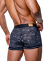 PUMP! Black Washed Boxer 11119 | Rear View | Mens Boxer Briefs | Topdrawers Underwear for Men