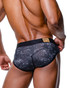 PUMP! Black Washed Brief 12086 | Rear View | Mens Briefs | Topdrawers Underwear for Men