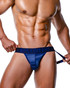 PUMP! Indigo Blue Jockstrap 15096 | Front View | Mens Jockstraps | Topdrawers Underwear for Men