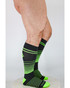 Breedwell After Dark Socks Neon Green 2601-SOCK | Side View | Mens Long Socks | Topdrawers Apparel for Men