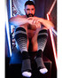 Breedwell After Dark Socks Black 2601-SOCK | Front View | Mens Long Socks | Topdrawers Apparel for Men