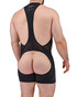 Breedwell After Dark Singlet Black 2601-SINGLET | Rear View | Mens Wrestling Singlets | Topdrawers Underwear for Men