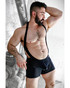 Breedwell After Dark Singlet Black 2601-SINGLET | Side View | Mens Wrestling Singlets | Topdrawers Underwear for Men