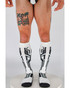 Breedwell Cyber Socks White 2604-SOCK | Front View | Mens Long Socks | Topdrawers Apparel for Men