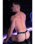 Breedwell Gagged Thong Aqua Blue 2604-THONG-GG | Rear View | Mens Thongs | Topdrawers Underwear for Men