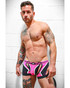 Breedwell Gagged Chap Thong Neon Pink 2604-CTHONG-GG | Front View | Mens Jock Boxers | Topdrawers Underwear for Men