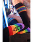 Breedwell Icon Pride Knee Socks 2605-SOCK | Rear View | Mens Long Socks | Topdrawers Apparel for Men