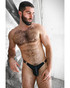 Breedwell Icon Pride Slingshot 2605-THONG | Side View | Mens Thongs | Topdrawers Underwear for Men