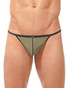 Gregg Homme Torridz String Khaki 87414 | Front View | Mens String Thongs | Topdrawers Underwear for Men
