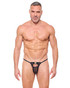 Gregg Homme Kisser String Black 220014 | Front View | Mens String Thongs | Topdrawers Underwear for Men