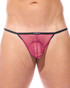 Gregg Homme Pleeze Me Pouch Cockring Pink 210816 | Front View | Mens Pouch Thongs | Topdrawers Underwear for Men