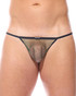 Gregg Homme Dragonfly String Khaki 210014 | Front View | Mens String Thongs | Topdrawers Underwear for Men
